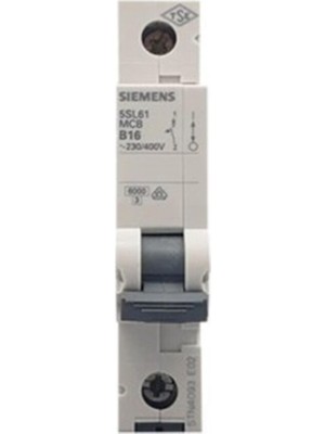 Siemens B1X16 Amper Monofaze Sigorta