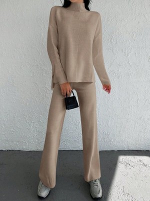 Soonaksesuar Kadın Uzun Kollu Triko Ikili Takım