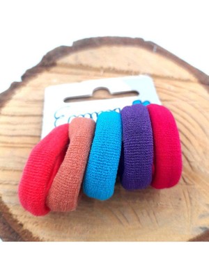 6 Lı Renkli Lüks Havlu Toka