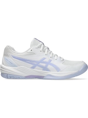 Asics Gel-Task 4 Kadın Beyaz-Turuncu Voleybol Ayakkabısı 1072A106-104