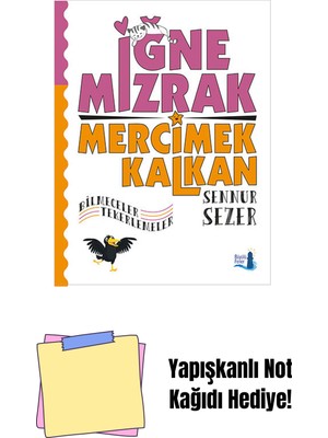 Iğne Mızrak Mercimek Kalkan + Yapışkanlı Not Kağıdı