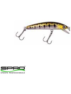 Spro Pc Chart Back Gold Trout 5cm