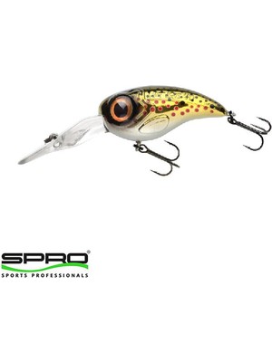 Spro Fat Irıs Dr Hardlure Kahve 4cm 6,2g Sertyem