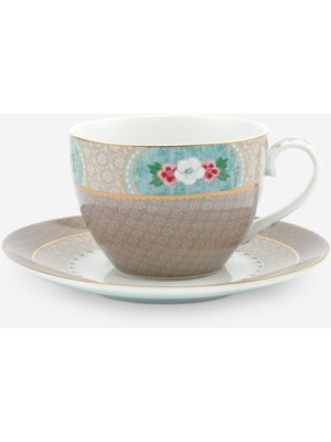 Pip Studio Blushing Birds Haki Porselen Çay Fincanı 280 ml