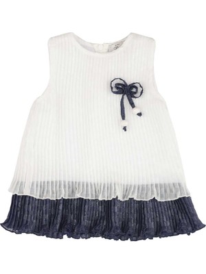 Best Kids Kız Bebek Pilili Elbise