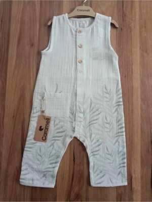 Caramell Müslin Kolsuz Little Boy Tulum1672