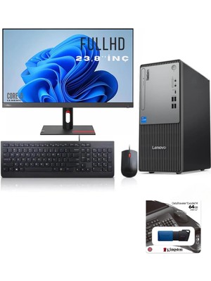 Thinkcentre Neo 50T G5 12UB000BTR Core I5 13400-16 GB Ddr5 Ram-1 Tb Windows 11 Pro + 23,8'' Monitör