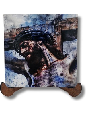 Isa'nın Son Anları Ahşap Dekor