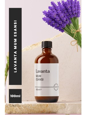 Lavanta Mum Esansı 100 Ml, Yüksek Kalite Mum Esansı, Mum Koku Esansı, Soya Wax Esansı