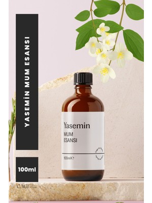 Yasemin Mum Esansı 100 Ml, Yüksek Kalite Mum Esansı, Mum Koku Esansı, Soya Wax Esansı