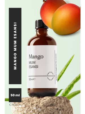 Mango Mum Esansı 50 Ml, Yüksek Kalite Mum Esansı, Mum Koku Esansı, Soya Wax Esansı 50ML