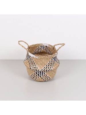 Mylamp Bozlak 30X25 Cm. (M) Deniz Sazı Katlanabilir Sepet