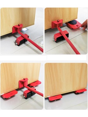 5 Parça Profesyonel Mobilya Kaydırma Aparatı