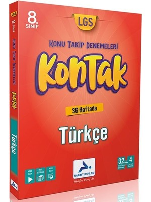 PRF Yayınları Paraf Kontak 8.sınıf Türkçe