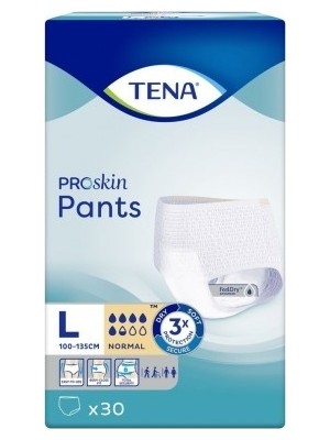 Tena Hasta Bezi, 60 Adet, 5,5 Damla Emici Külot, Büyük Beden (100-135 cm)