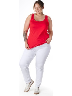 Büyük Beden Sıfır Kol Basic Atlet 1097164