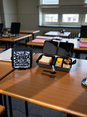 Beşiktaş Taraftar 4 Bölmeli Beslenme Kutusu