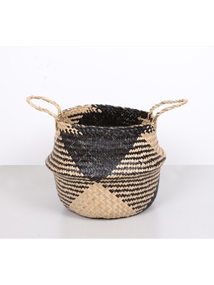 Mylamp Abanoz 35X30 Cm. (L) Deniz Sazı Katlanabilir Sepet