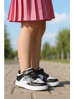 Kız Çocuk Yıldız Detaylı Sneaker Ayakkabı