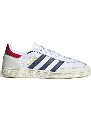 Adidas Handball Spezial Leather Mens Sneaker White Erkek Hakiki Deri Günlük Spor Ayakkabı Beyaz