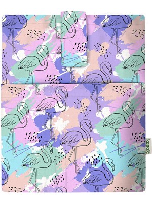 Kapax Flamingo 206-MONA Cepli Kitap Kılıfı 20X25