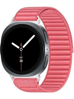 MobaxAksesuar Apple Watch 44/45/46/49mm Kordon Dalgalı Cırt Cırt Hasır Kordon 2/3/4/5/6/se/7/8/9/10/11/ultra