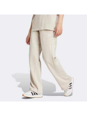 Adidas Sportswear JC5922 Essentials Small Logo Feel Cozy Open-Hem Pants