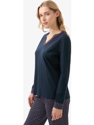 Kadın Pijama Takımı 51913 - Lacivert