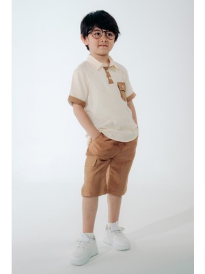 Erkek Çocuk Yazlık Pamuklu Alt Üst 2'li Takım