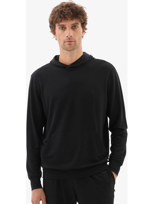 Erkek Sweatshirt 40823 - Siyah