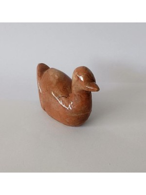 Ördek Oniks Taşı Biblo Mermer Onix Ev Ofis Dekor Masa Süsü