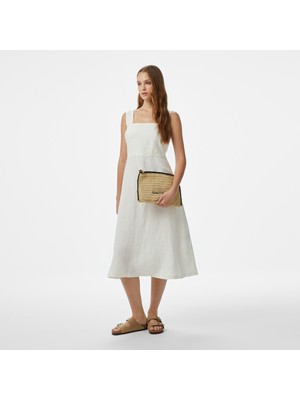 Nautica Kadın Beyaz Regular Fit Elbise 55D318T.1BW