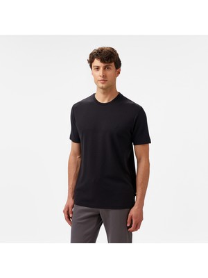 Nautica Erkek Siyah Regular Fit T-Shirt V55264T.0TB