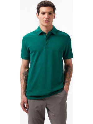 Nautica Erkek Yeşil Slim Fit Polo Yaka T-Shirt K35062T.3SC