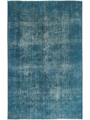 Vintage Pembe Göbekli Yün Modern Desenli Yün Hav Toz Vermez Leke Tutmayan Salon Yolluk Mutfak El Dokuma Halı