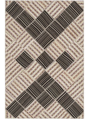 Bespoky 176x264 cm Bej Klasik Yün Halı | Salon Yatak Odası Halısı | %100 Doğal Yün El Yapımı El Dokuma | UNİQUE-11515