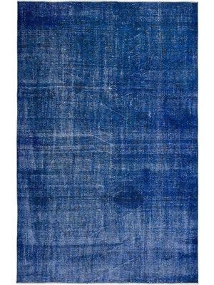 Bespoky El Dokuma Turkuaz Yün Halı | El Yapımı Klasik Salon Halısı | %100 Doğal Yün