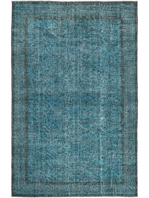 Bespoky 185x293 cm Gri Klasik Yün Halı | Salon Yatak Odası Halısı | %100 Doğal Yün El Yapımı El Dokuma | UNİQUE-12650