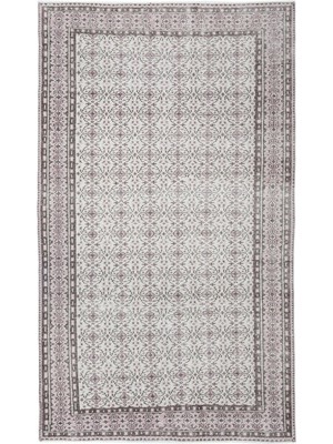 Atina Bej Eskitme Yün Modern Desenli Yün Hav Toz Vermez Leke Tutmayan Salon Yolluk Mutfak El Dokuma Halı