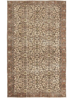 Bespoky El Dokuma Mavi Yün Halı | El Yapımı Klasik Salon Halısı | %100 Doğal Yün