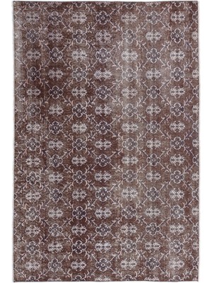 Iskece Bej Patchwork Yün Modern Desenli Yün Hav Toz Vermez Leke Tutmayan Salon Yolluk Mutfak El Dokuma Halı