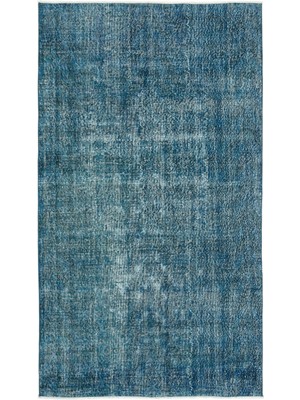 Bespoky 148x264 cm Gri Klasik Yün Halı | Salon Yatak Odası Halısı | %100 Doğal Yün El Yapımı El Dokuma | UNİQUE-12331