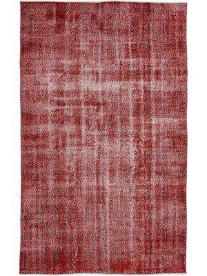 Atina Pembe Eskitme Yün Modern Desenli Yün Hav Toz Vermez Leke Tutmayan Salon Yolluk Mutfak El Dokuma Halı