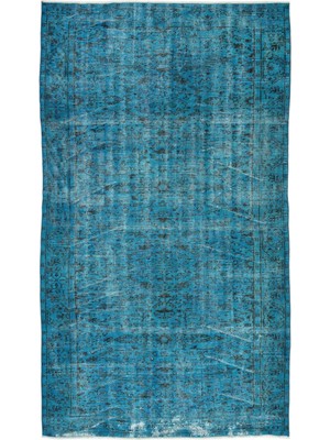 Bespoky 171x306 cm Mor Klasik Yün Halı | Salon Yatak Odası Halısı | %100 Doğal Yün El Yapımı El Dokuma | UNİQUE-12191