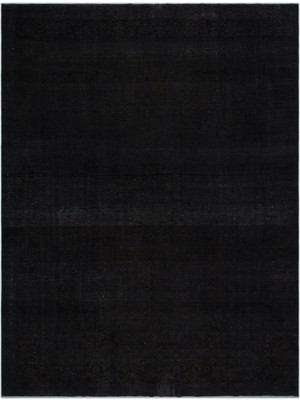 Bespoky 292x392 cm Bej Siyah Düz Modern Halı | Salon Yatak Odası Halısı | UNİQUE-24547