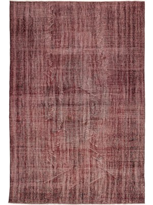 Vintage Kahverengi Göbekli Yün Modern Desenli Yün Hav Toz Vermez Leke Tutmayan Salon Yolluk Mutfak El Dokuma Halı