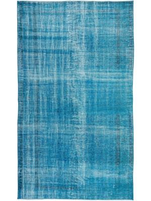 Atina Kırmızı Eskitme Yün Modern Desenli Yün Hav Toz Vermez Leke Tutmayan Salon Yolluk Mutfak El Dokuma Halı