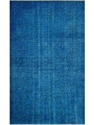Bespoky 180x297 cm Bej Turkuaz Eskitme Vintage Motifsiz Halı | Salon Yatak Odası Halısı | UNİQUE-23980