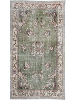 Girit Bej Çizgili Yün Modern Desenli Yün Hav Toz Vermez Leke Tutmayan Salon Yolluk Mutfak El Dokuma Halı