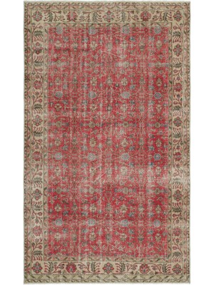 Atina Mavi Eskitme Yün Modern Desenli Yün Hav Toz Vermez Leke Tutmayan Salon Yolluk Mutfak El Dokuma Halı